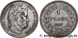 1 franc Louis-Philippe, couronne de chêne 1847 Paris F.210/110