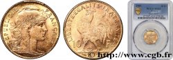 10 francs or Coq 1909 Paris F.509/10