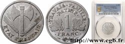 1 franc Francisque, légère, petit c 1944 Castelsarrasin F.223/8