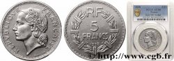 5 francs Lavrillier, nickel 1938  F.336/7