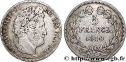 5 francs IIe type Domard 1840 Lille F.324/88