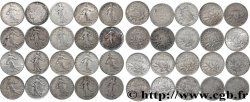 Lot de 20 pièces de 50 centimes Semeuse n.d. s.l. F.190/- q.B/SPL 