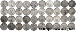 Lot de 20 pièces de 50 centimes Semeuse n.d. s.l. F.190/-