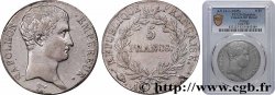 5 francs Napoléon Empereur, Calendrier révolutionnaire 1805 Limoges F.303/23