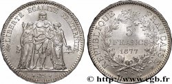 5 francs Hercule 1877 Paris F.334/19