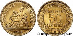 50 centimes Chambres de Commerce 1928 Paris F.191/10