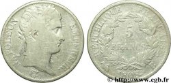 5 francs Napoléon Empereur, République française 1808 Rouen F.306/3 VF20 