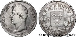 5 francs Charles X, 2e type 1828 Strasbourg F.311/16