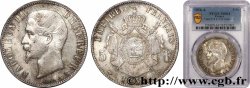 5 francs Napoléon III, tête nue 1856 Paris F.330/6 SPL64 PCGS
