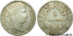 5 francs Napoléon Empereur, Empire français 1811 Paris F.307/27 TTB40 