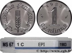 1 centime Épi 1983 Pessac F.106/40