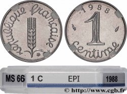 1 centime Épi 1988 Pessac F.106/45