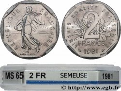 2 francs Semeuse, nickel 1981 Pessac F.272/5