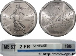 2 francs Semeuse, nickel 1986 Pessac F.272/10