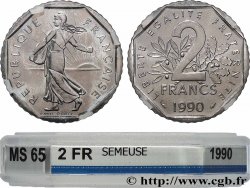 2 francs Semeuse, nickel 1990 Pessac F.272/14