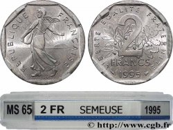 2 francs Semeuse, nickel, BU (Brillant Universel) 1995 Pessac F.272/23