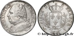5 francs Louis XVIII, buste habillé 1814 Limoges F.308/6