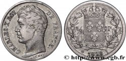 1/2 franc Charles X 1828 Limoges F.180/30 TB35 