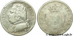 5 francs Louis XVIII, buste habillé 1814 Paris F.308/1