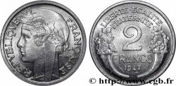 2 francs Morlon, aluminium 1947  F.269/10