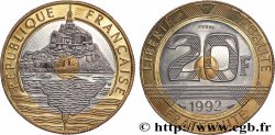 Essai de 20 francs Mont Saint-Michel 1992 Pessac F.403/1