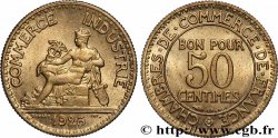 50 centimes Chambres de Commerce 1925 Paris F.191/7