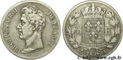 5 francs Charles X, 1er type 1826 Paris F.310/15 TTB45 