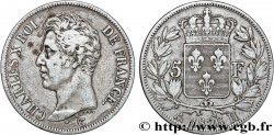 5 francs Charles X, 1er type 1826 La Rochelle F.310/19