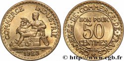 50 centimes Chambres de Commerce 1923 Paris F.191/5
