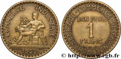 1 franc Chambres de Commerce 1922 Paris F.218/4