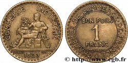 1 franc Chambres de Commerce 1923 Paris F.218/5