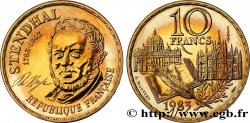 Essai de 10 francs Stendhal, tranche B 1983 Pessac F.368/1 SPL63 