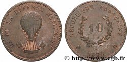 Essai au module de 10 centimes au ballon 1870 Paris VG.3780 