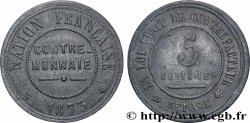 Contre-monnaie de 5 Centimes 1873  GEM.249 1