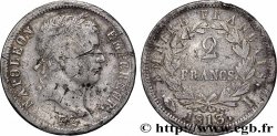 2 francs Napoléon Ier tête laurée, Empire français 1813 Limoges F.255/57