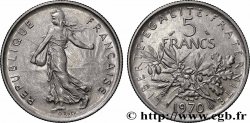 5 francs Semeuse, nickel 1970 Paris F.341/2
