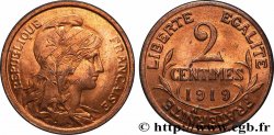 2 centimes Daniel-Dupuis 1919 Paris F.110/19