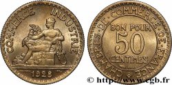 50 centimes Chambres de Commerce 1923 Paris F.191/5