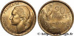 20 francs G. Guiraud, 4 faucilles 1950  F.402/3