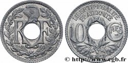 10 centimes Lindauer en zinc, Cmes souligné et millésime avec points 1941  F.140/2