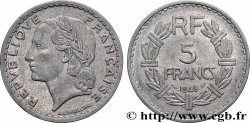 5 francs Lavrillier, aluminium 1948 Beaumont-Le-Roger F.339/15