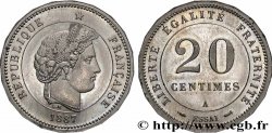 Essai de 20 centimes Merley  1887 Paris GEM.50 6