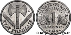 1 franc Francisque, légère 1943  F.223/3