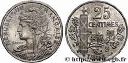 Piéfort de 25 centimes Patey, 2e type à 22 pans, sans le mot ESSAI 1904  GEM.62 P1