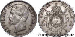 5 francs Napoléon III, tête nue 1856 Paris F.330/6