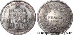5 francs Hercule, IIe République 1849 Paris F.326/5