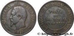 Module de dix centimes, Visite impériale à Lille les 23 et 24 septembre 1853 1853 Lille VG.3365 