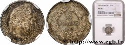 1/4 franc Louis-Philippe 1839 Rouen F.166/75 MS62 NGC