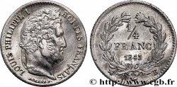 1/4 franc Louis-Philippe 1843 Rouen F.166/94
