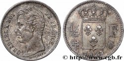 1/4 franc Charles X 1827 Paris F.164/10